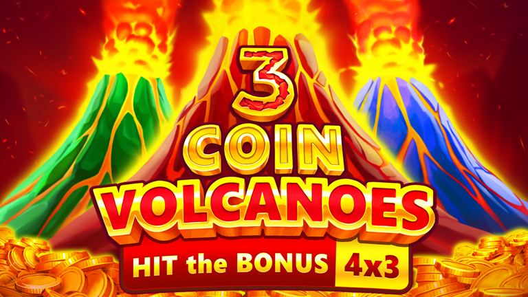 3 coin volcanoes GoXBet
