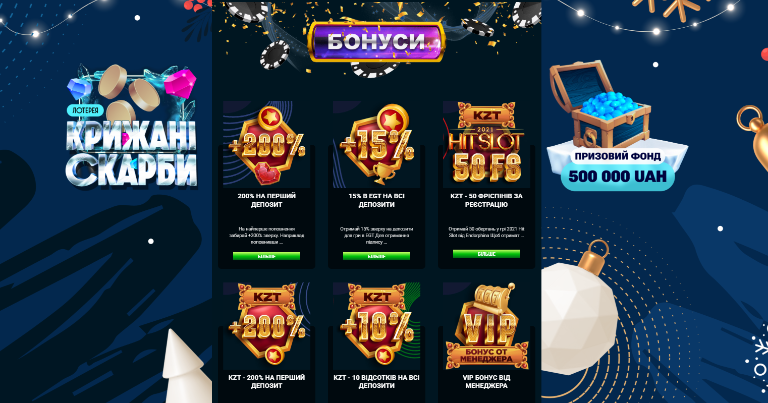 Акції від казино GoXBet